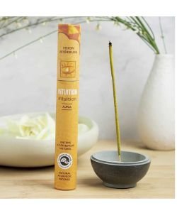 Intuition - Natural Ayurvedic Incense, 16 short sticks